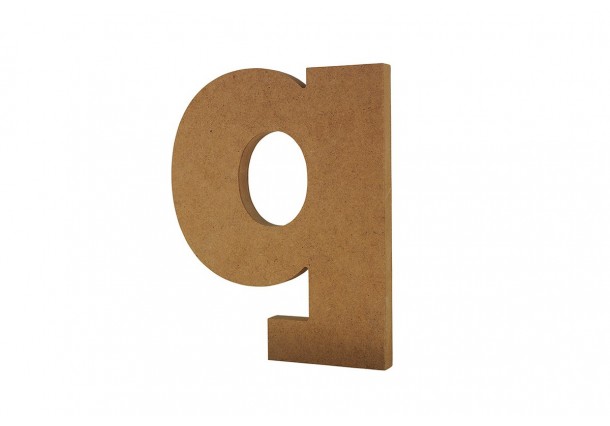 Lettere in Legno 20 cm Minuscole