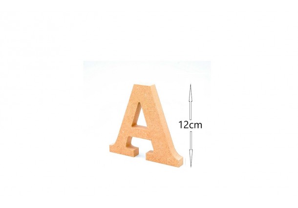 Letras de madera 12cm