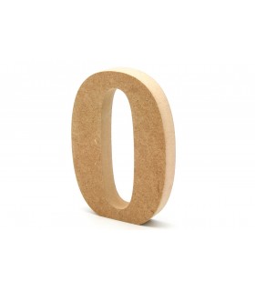 Wooden Numbers 12cm