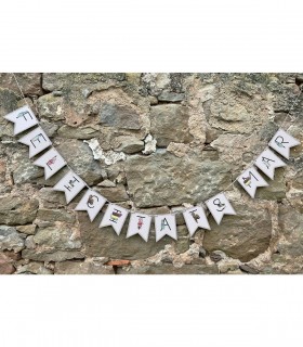 Banderines Cumpleaños Personalizados Olot