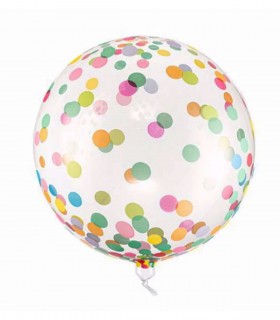 Globo Bubble transparente pastel